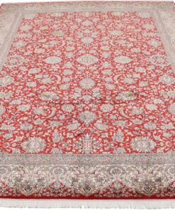 Kashmir Oriental Rug 310 × 216 cm, silk, hand-knotted — view 2