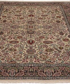 Kashmir Oriental Rug 304 × 219 cm, silk, hand-knotted — view 2