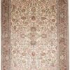 Kashmir Oriental Rug 304 × 219 cm, silk, hand-knotted