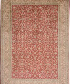 Kashmir Oriental Rug 305 × 220 cm, silk, hand-knotted