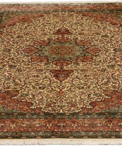 Kashmir Oriental Rug 302 × 221 cm, silk, hand-knotted — view 2