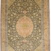 Kashmir Oriental Rug 320 × 223 cm, silk, hand-knotted