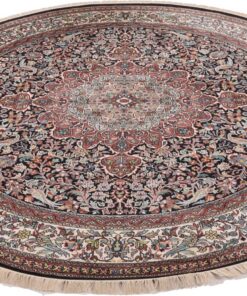 Kashmir Oriental Rug 239 × 237 cm, silk, hand-knotted — view 2