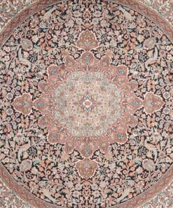 Kashmir Oriental Rug 239 × 237 cm, silk, hand-knotted — view 5
