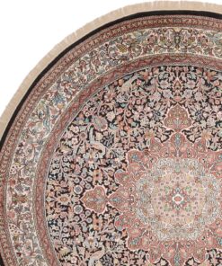 Kashmir Oriental Rug 239 × 237 cm, silk, hand-knotted — view 6