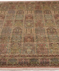Kashmir Oriental Rug 311 × 241 cm, silk, hand-knotted — view 2