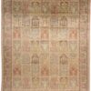 Kashmir Oriental Rug 311 × 241 cm, silk, hand-knotted