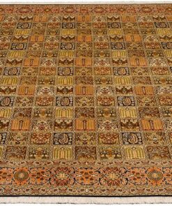 Kashmir Oriental Rug 299 × 244 cm, silk, hand-knotted — view 2