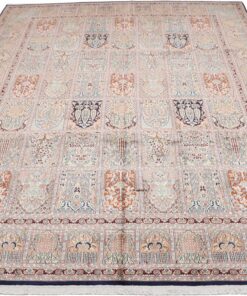 Kashmir Oriental Rug 342 × 244 cm, silk, hand-knotted — view 2