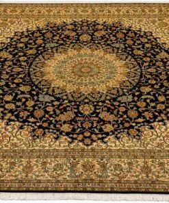 Kashmir Oriental Rug 250 × 246 cm, silk, hand-knotted — view 2