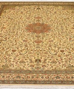 Kashmir Oriental Rug 350 × 248 cm, silk, hand-knotted — view 2