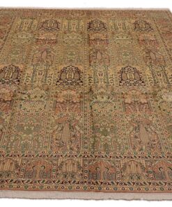 Kashmir Oriental Rug 369 × 272 cm, silk, hand-knotted — view 2