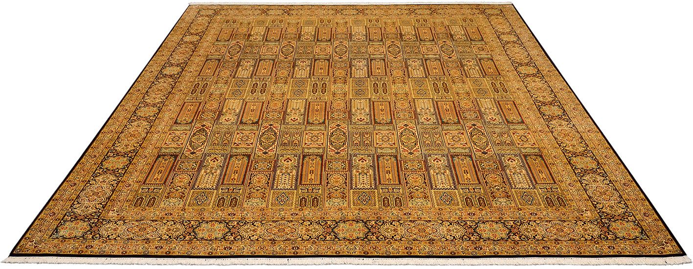 Kashmir Oriental Rug 367 × 275 cm, silk, hand-knotted — view 2