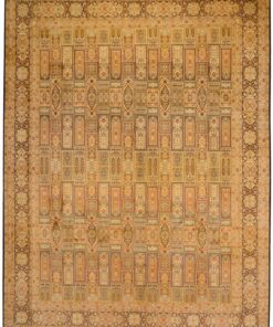 Kashmir Oriental Rug 367 × 275 cm, silk, hand-knotted