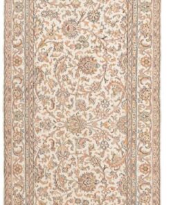 Kashmir Oriental Rug 434 × 70 cm, silk, hand-knotted