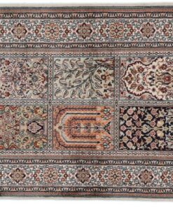 Kashmir Oriental Rug 213 × 76 cm, silk, hand-knotted
