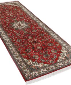 Kashmir Oriental Rug 215 × 79 cm, silk, hand-knotted — view 4