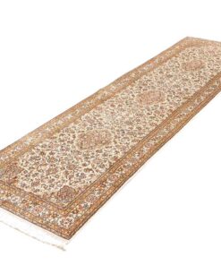 Kashmir Oriental Rug 271 × 79 cm, silk, hand-knotted — view 2