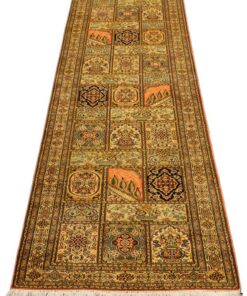 Kashmir Oriental Rug 312 × 81 cm, silk, hand-knotted — view 2