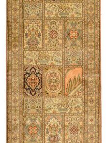 Kashmir Oriental Rug 312 × 81 cm, silk, hand-knotted