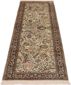 Kashmir Oriental Rug 295 × 96 cm, silk, hand-knotted — view 2