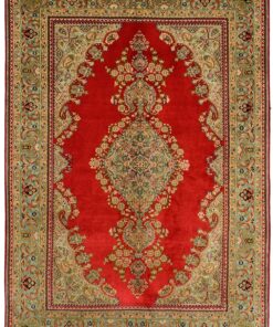 Kashmir Oriental Rug 197 × 137 cm, silk, hand-knotted