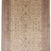 Kashmir Oriental Rug 276 × 179 cm, silk, hand-knotted