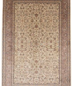Kashmir Oriental Rug 276 × 179 cm, silk, hand-knotted