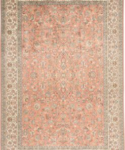 Kashmir Oriental Rug 276 × 190 cm, silk, hand-knotted