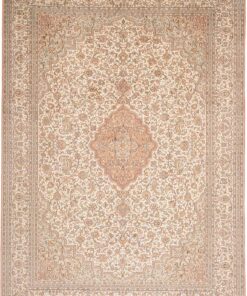Kashmir Oriental Rug 284 × 203 cm, silk, hand-knotted