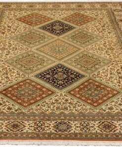 Kashmir Oriental Rug 319 × 218 cm, silk, hand-knotted — view 2