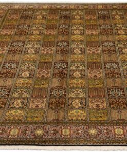 Kashmir Oriental Rug 336 × 249 cm, silk, hand-knotted — view 2