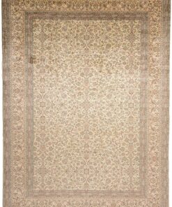 Kashmir Oriental Rug 337 × 249 cm, silk, hand-knotted