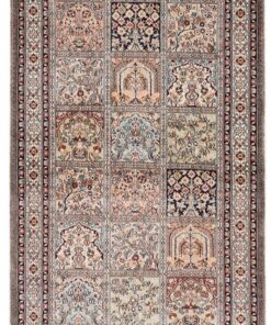 Kashmir Oriental Rug 207 × 82 cm, silk, hand-knotted