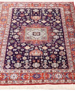 Qom Persian Rug 155 × 104 cm, silk, hand-knotted — view 2