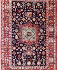Qom Persian Rug 155 × 104 cm, silk, hand-knotted