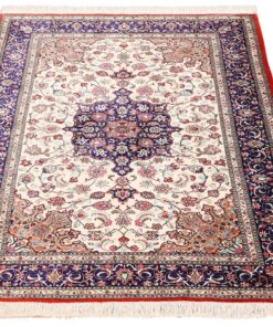 Qom Persian Rug 158 × 108 cm, silk, hand-knotted — view 2