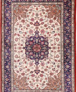 Qom Persian Rug 158 × 108 cm, silk, hand-knotted