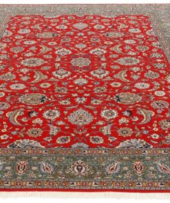 Qom Persian Rug 325 × 246 cm, wool & silk, hand-knotted — view 2
