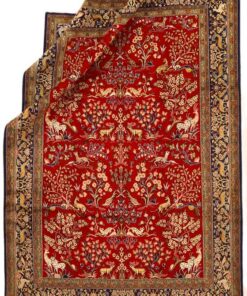 Qom Persian Rug 330 × 230 cm, wool & silk, hand-knotted — view 2