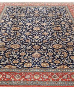 Qom Persian Rug 447 × 345 cm, wool & silk, hand-knotted — view 2