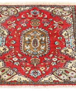 Qom Persian Rug 75 × 56 cm, silk, hand-knotted — view 2