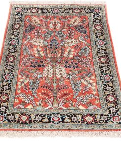 Qom Persian Rug 122 × 72 cm, silk, hand-knotted — view 2