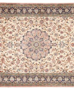 Qom Persian Rug 122 × 75 cm, silk, hand-knotted