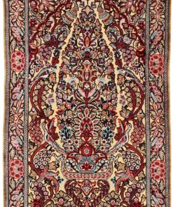 Qom Persian Rug 133 × 77 cm, silk, hand-knotted