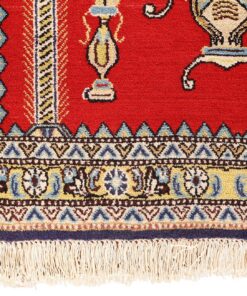 Qom Persian Rug 123 × 84 cm, wool & silk, hand-knotted — view 5